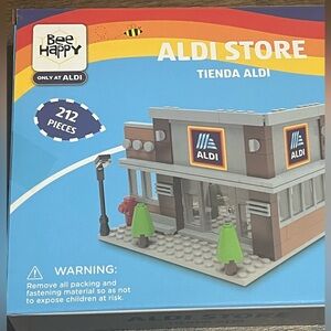 Bee happy ALDI building set of an Aldi Store. New